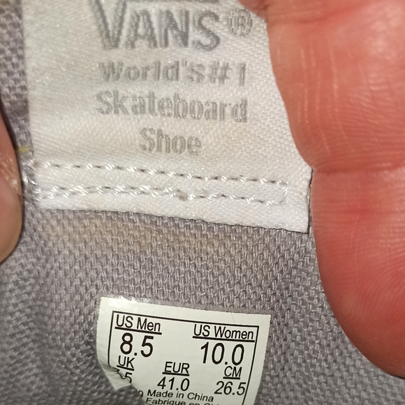 VANS SK8 Hi Slim Zip Scotchgard Unisex Sneakers - Picture 3 of 14